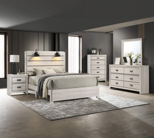 CARTER FL PLATFORM BED 1 BOX WHITE