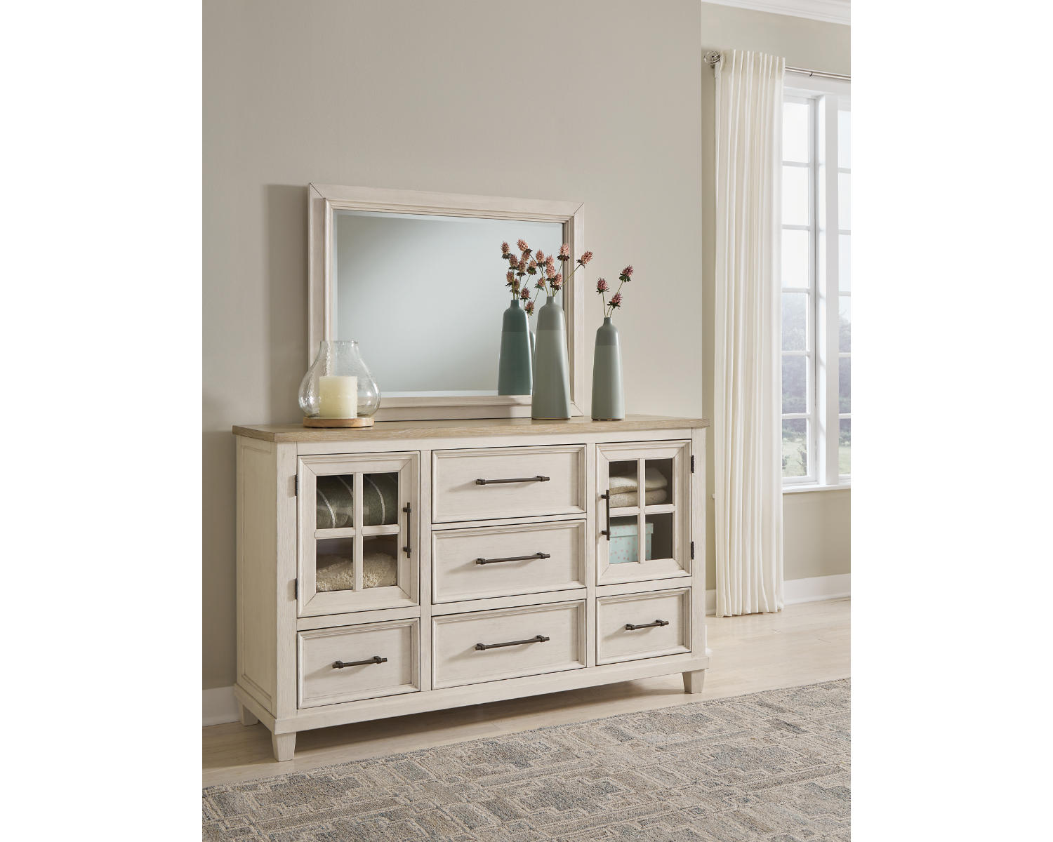 Shaybrock Dresser and Mirror