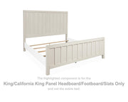 Shaybrock King/California King Panel Headboard/Footboard/Slats
