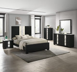 RANGLEY NIGHT STAND - BLACK