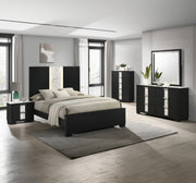 RANGLEY NIGHT STAND - BLACK