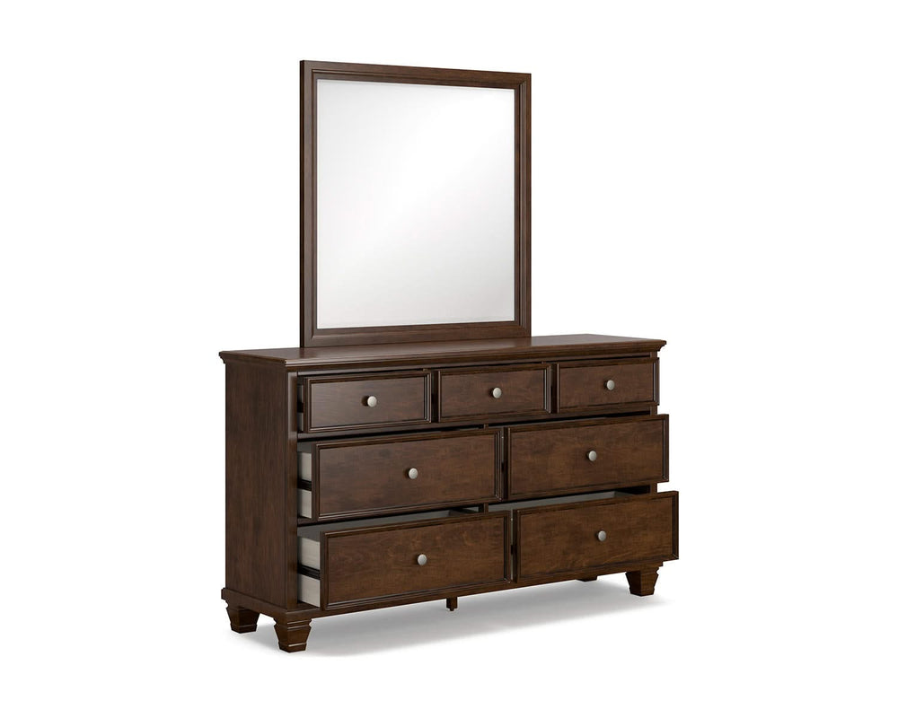 Danabrin Twin Panel Bed, Dresser and Mirror