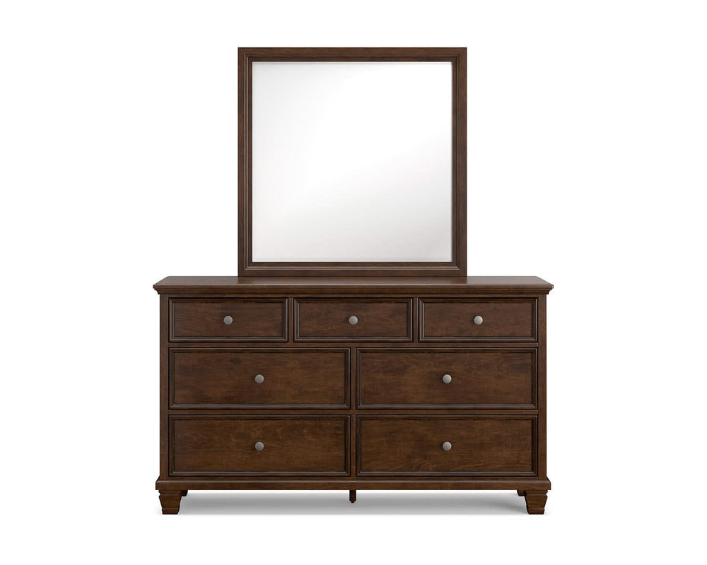 Danabrin Twin Panel Bed, Dresser and Mirror