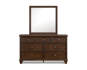 Danabrin Twin Panel Bed, Dresser and Mirror
