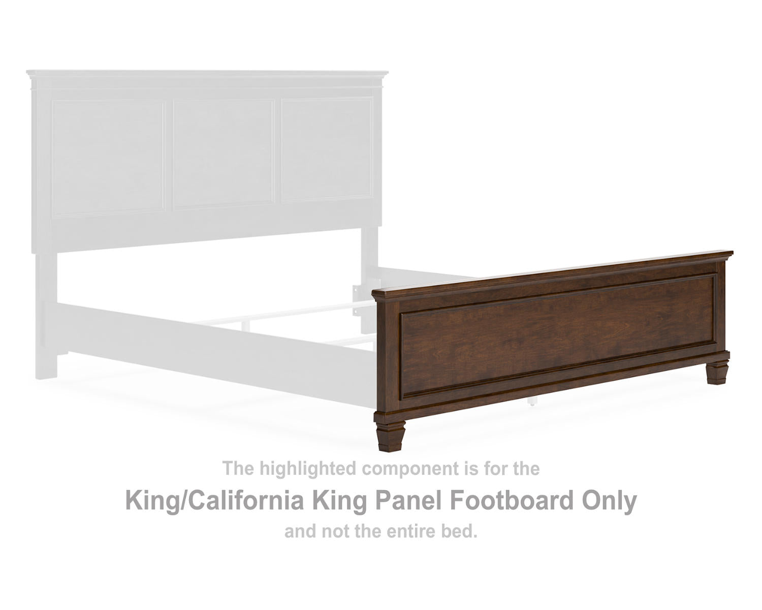 Danabrin King/California King Panel Footboard