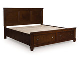 Danabrin California King Panel Storage Bed