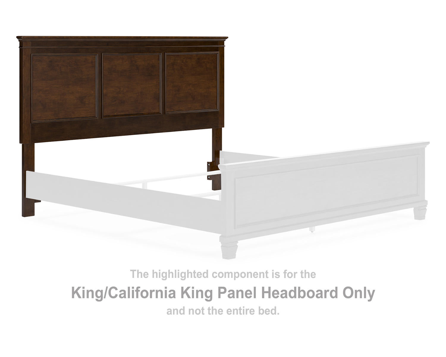 Danabrin King/California King Panel Headboard