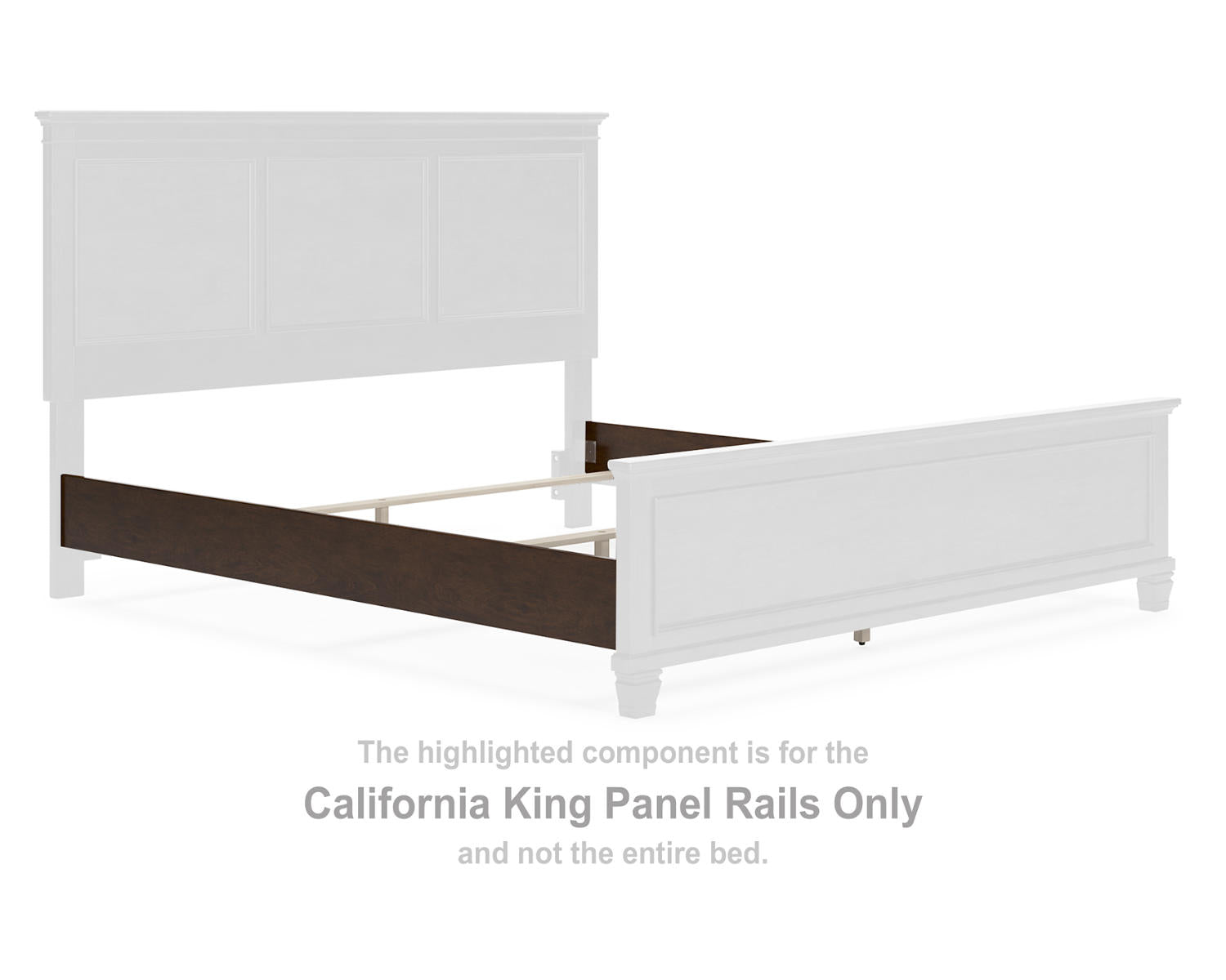 Danabrin California King Panel Rails