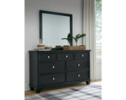 Lanolee Dresser and Mirror
