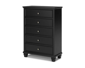 Lanolee Full Panel Bed and Chest