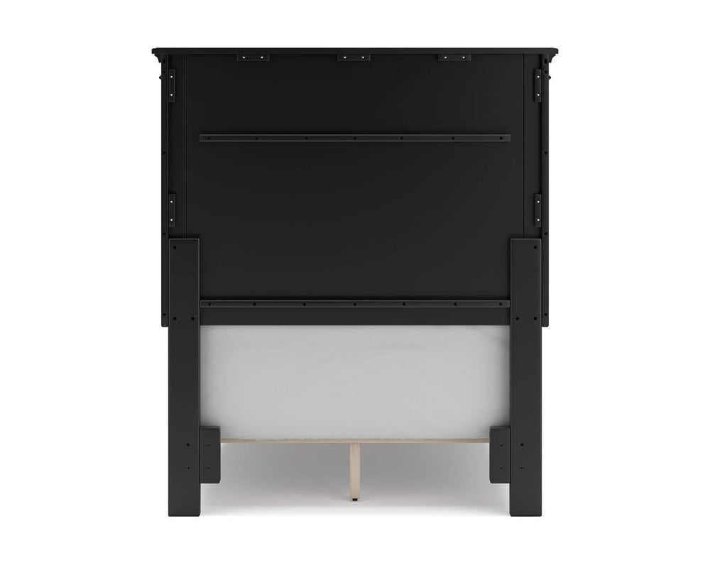 Lanolee Twin Panel Bed, Dresser and Mirror