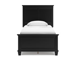 Cama individual con paneles Lanolee
