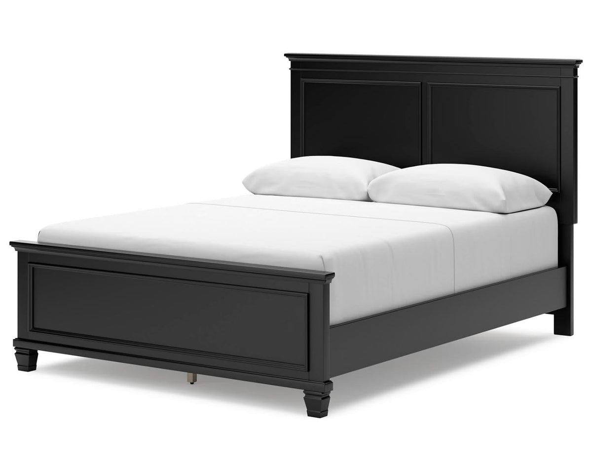 Lanolee Queen Panel Bed, Dresser, Mirror and Nightstand