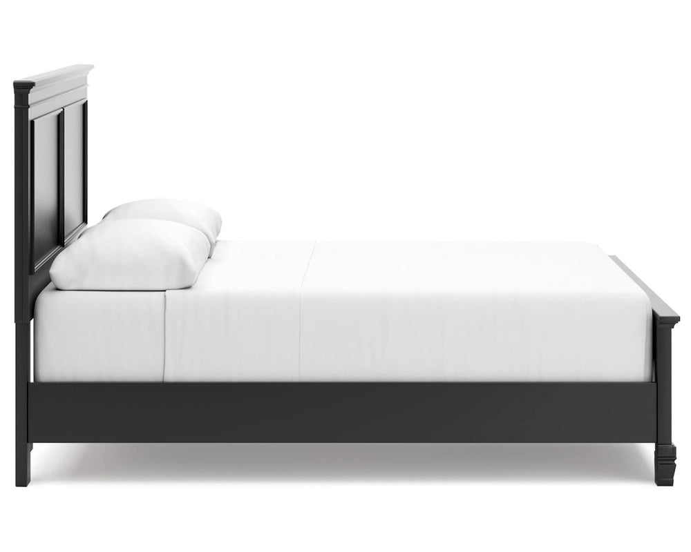 Lanolee Queen Panel Bed, Dresser, Mirror and Nightstand