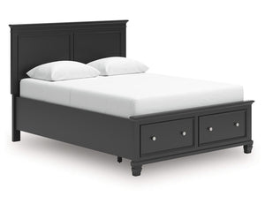 Lanolee Queen Panel Storage Bed