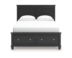Lanolee Queen Panel Storage Bed