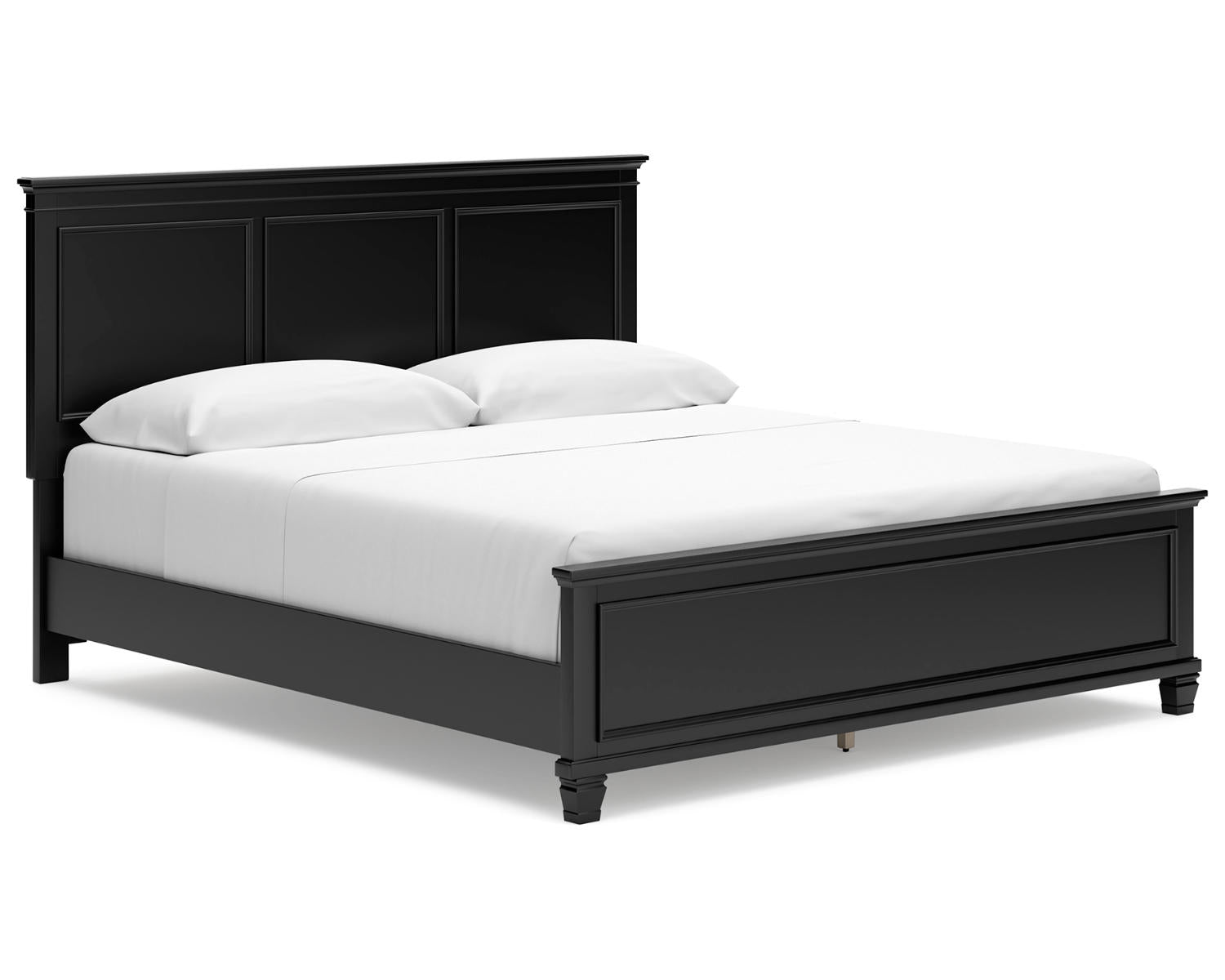 Lanolee California King Panel Bed, Dresser and Mirror