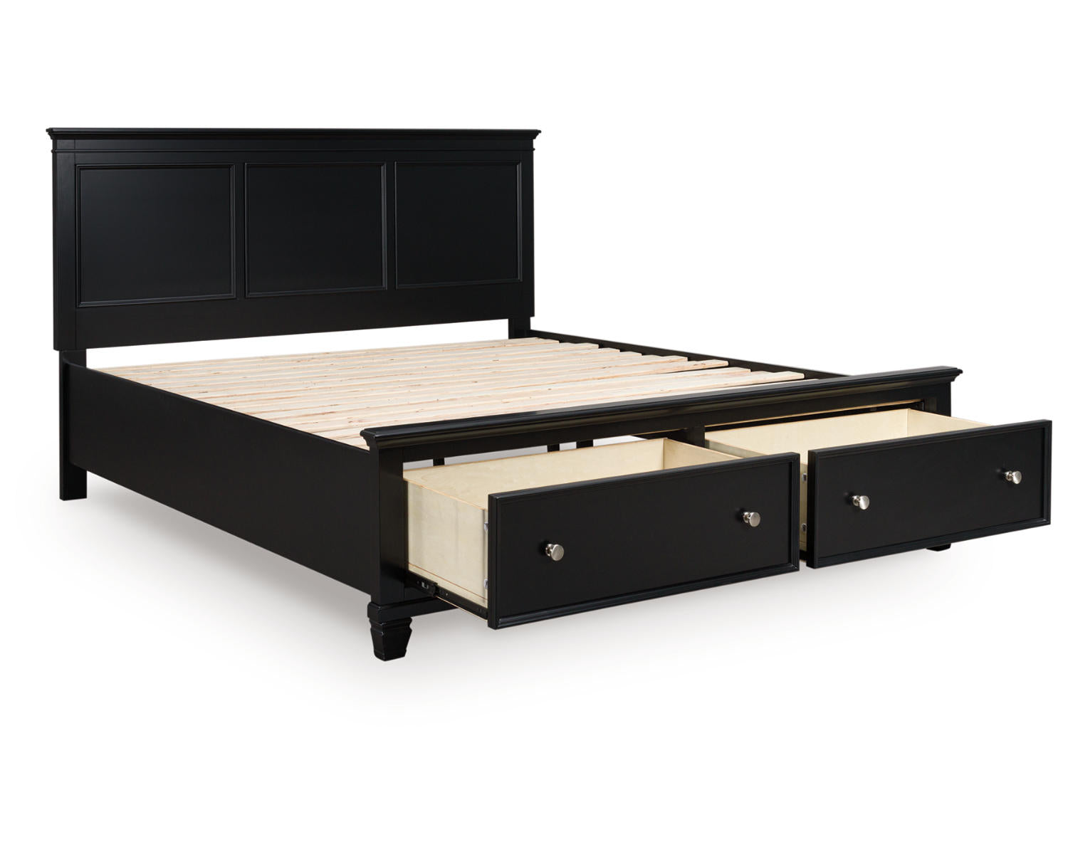 Lanolee King Panel Storage Bed