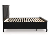 Lanolee California King Panel Storage Bed
