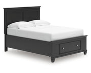 Lanolee Full Panel Storage Bed