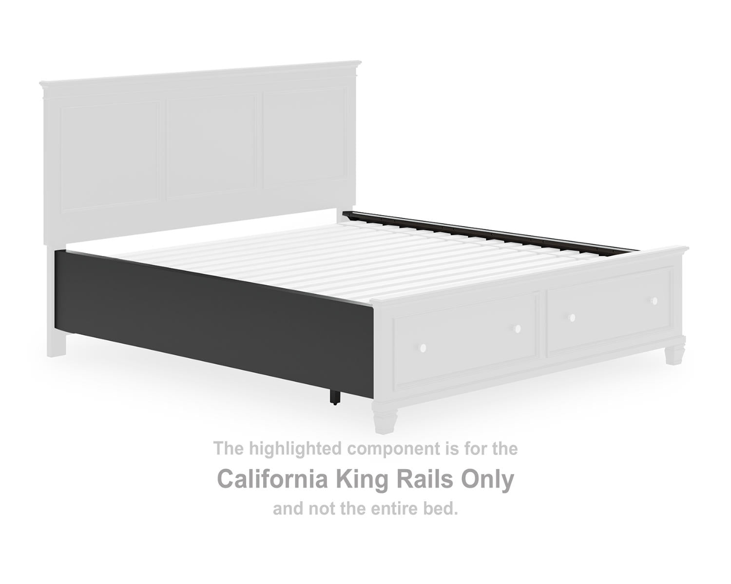 Lanolee California King Rails