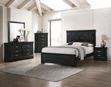 SETB6918 AMALIA QUEEN BLACK BEDROOM GROUP