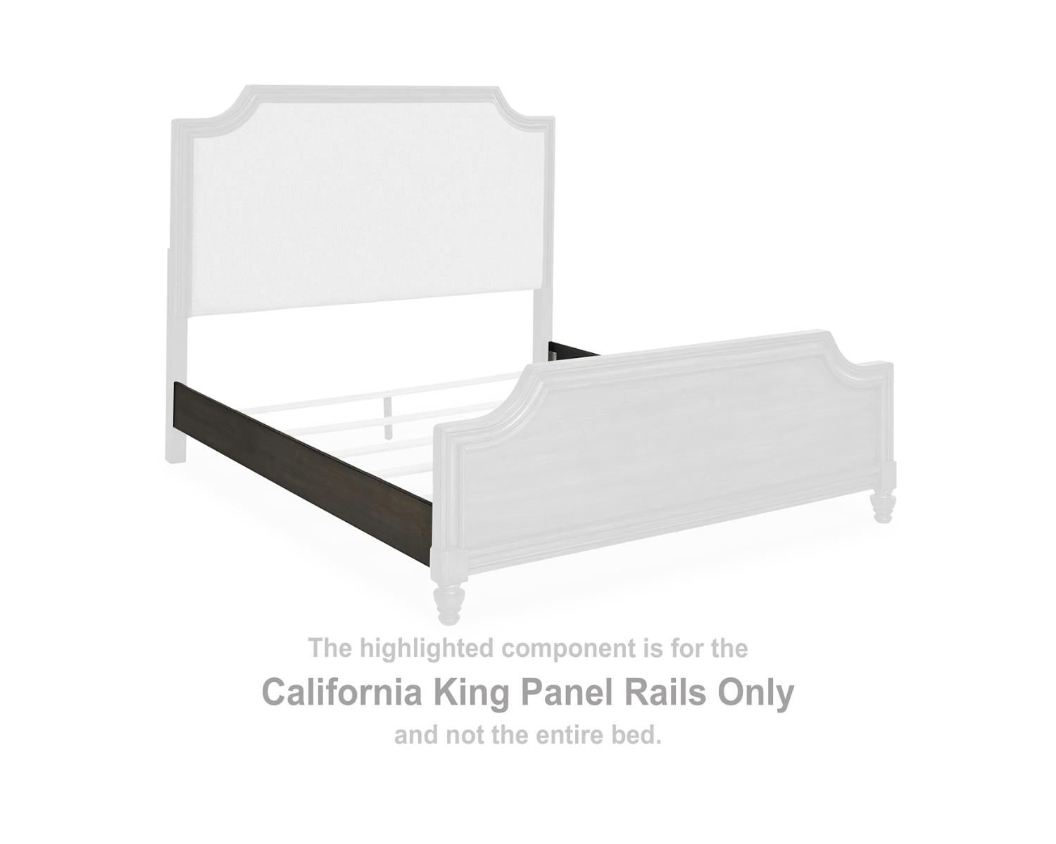 Veramond California King Panel Rails