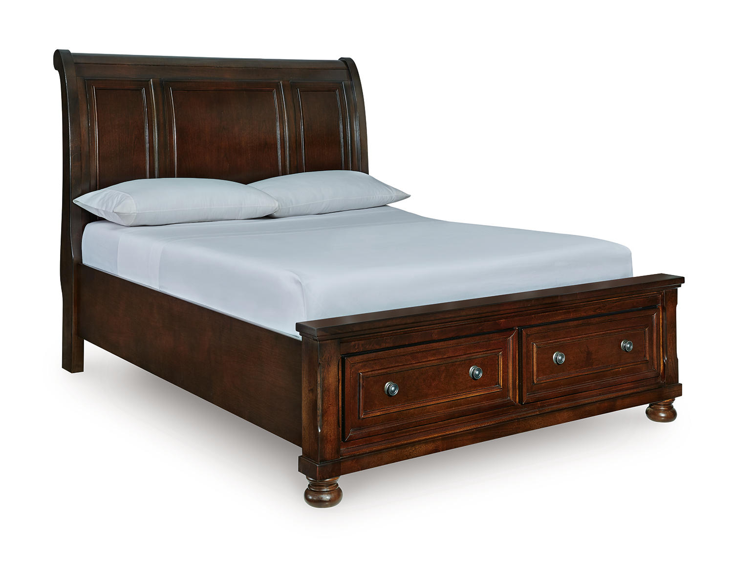 Porter Queen Sleigh Storage Bed