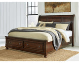 Porter King Sleigh Storage Bed