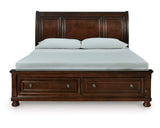Porter King Sleigh Storage Bed