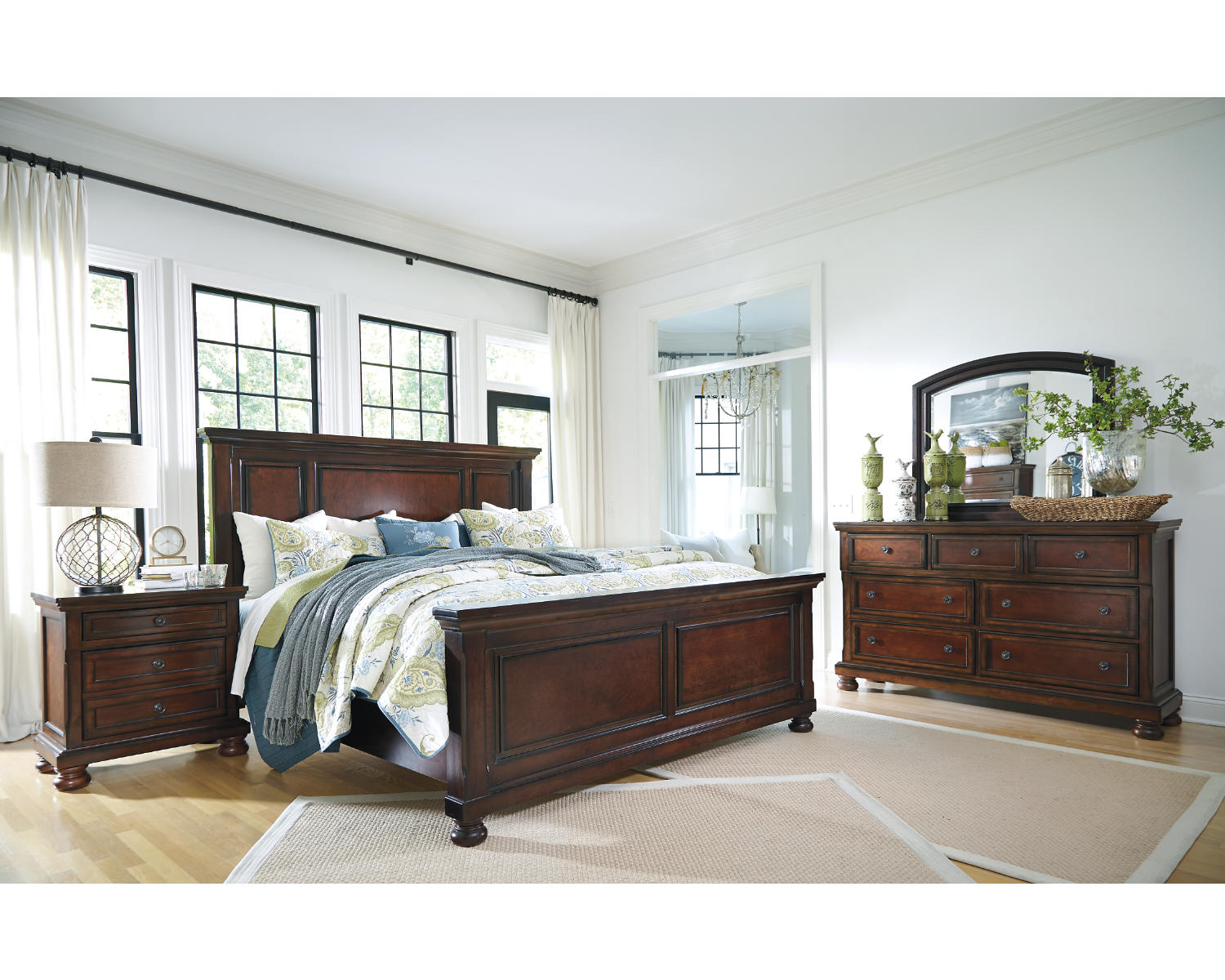 Porter King Panel Bed
