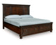 Cama Porter King con almacenamiento y paneles