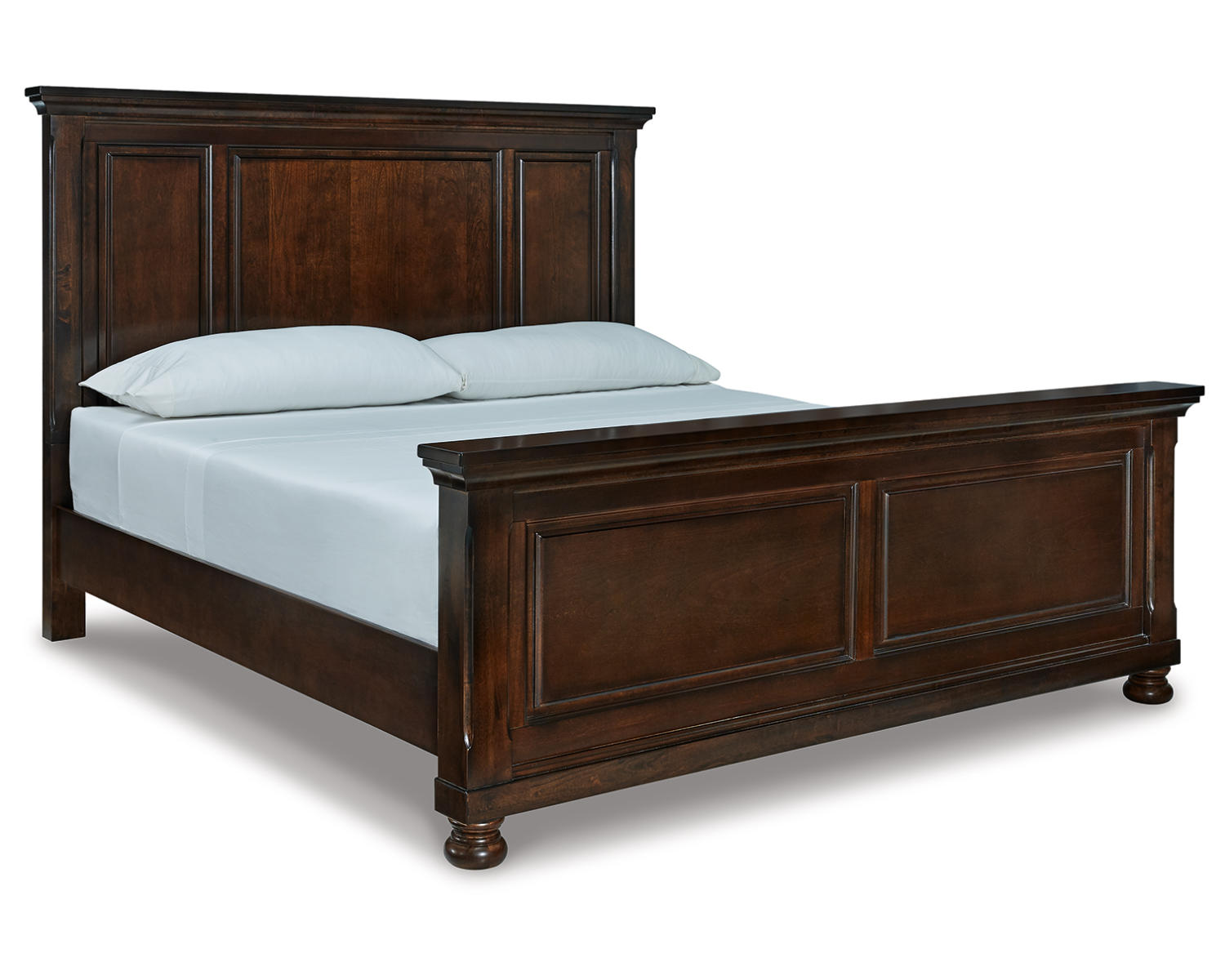 Porter California King Panel Bed, Dresser, Mirror, Chest and 2 Nightstands
