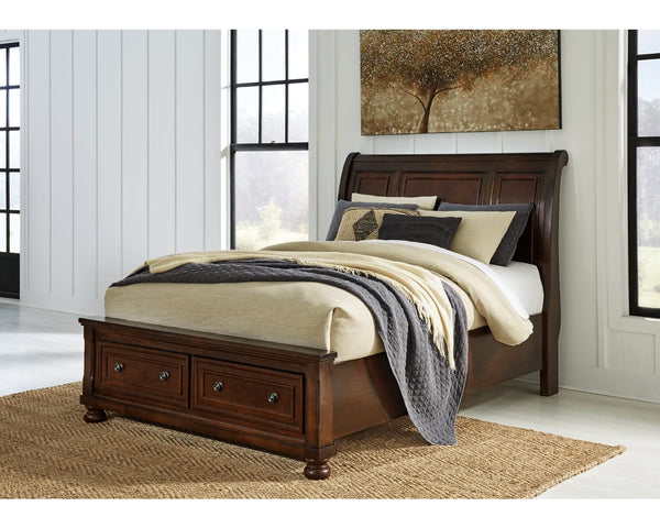 Cama con almacenamiento tipo trineo Porter Queen