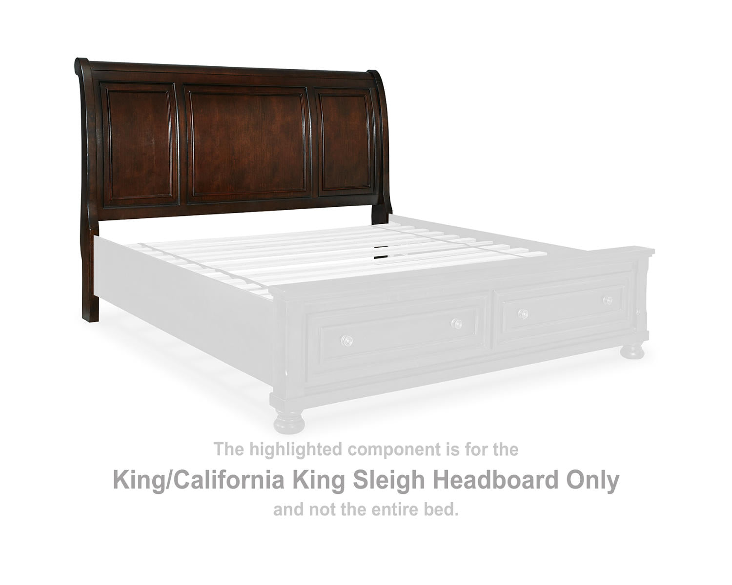 Porter King/California King Sleigh Headboard