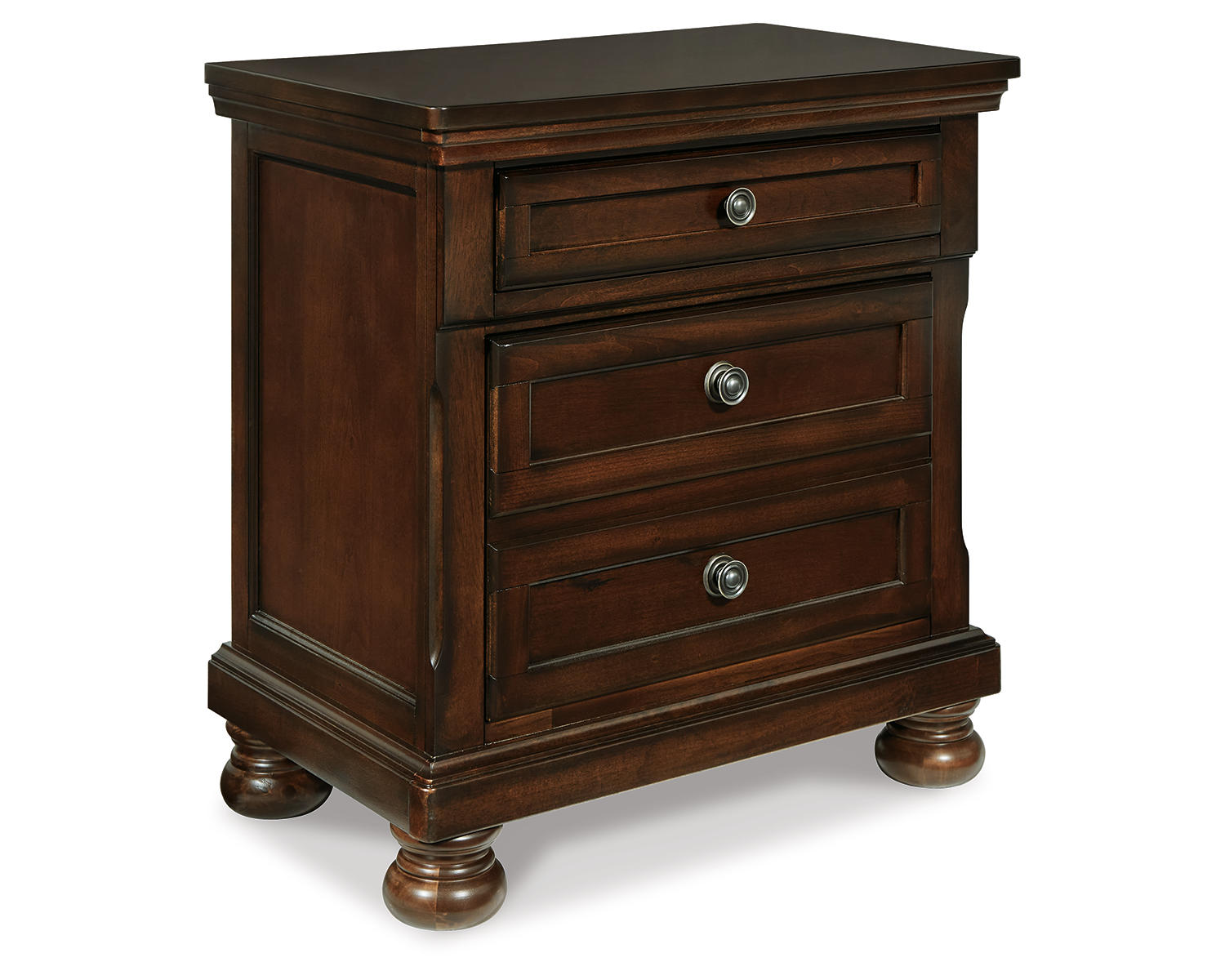 Porter Queen Sleigh Storage Bed, Dresser, Mirror and Nightstand
