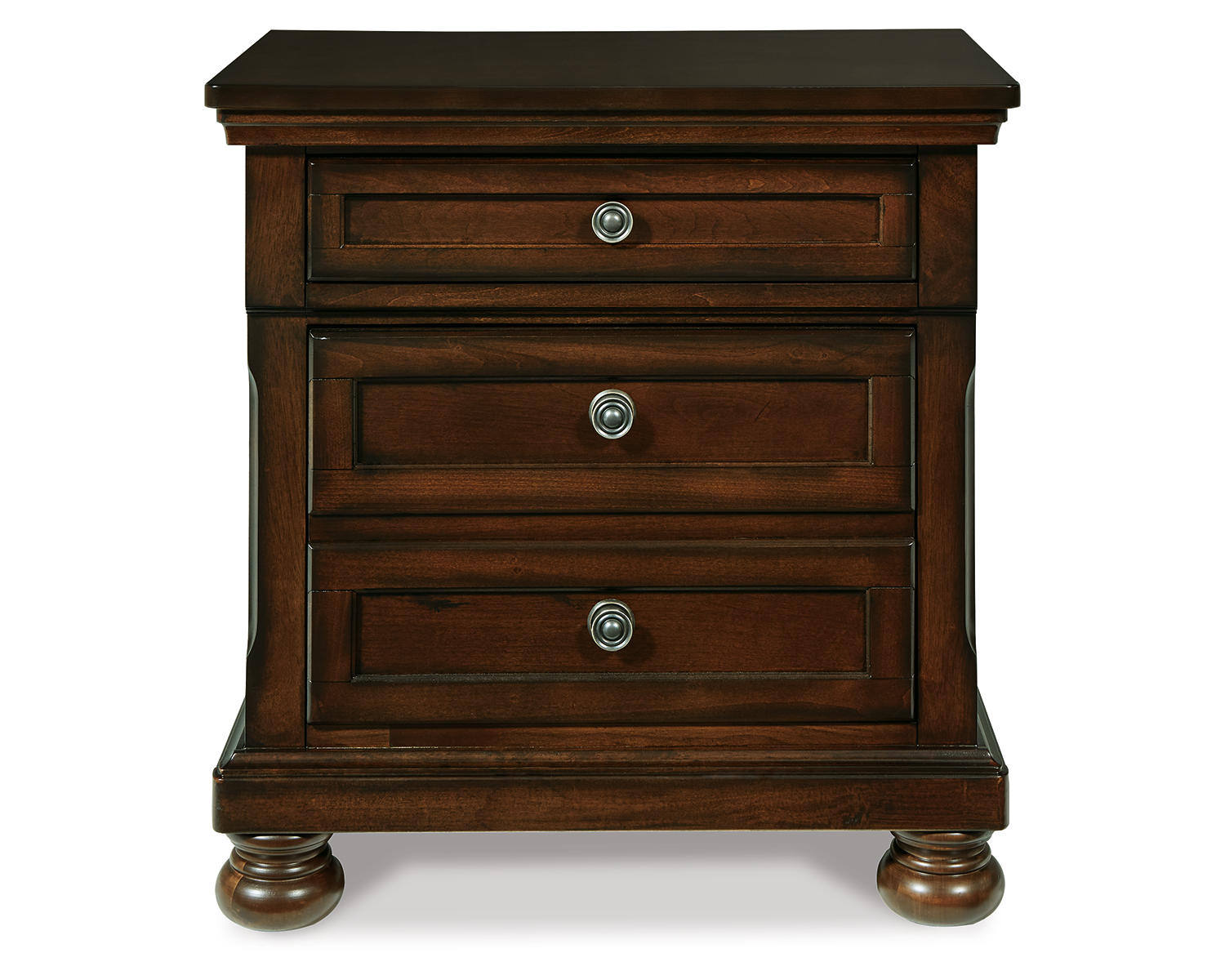 Porter California King Sleigh Bed and 2 Nightstands