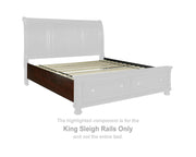 Porter King Sleigh Rails