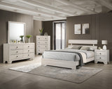 CAMA ATTICUS CON PLATAFORMA COMPLETA BLANCA