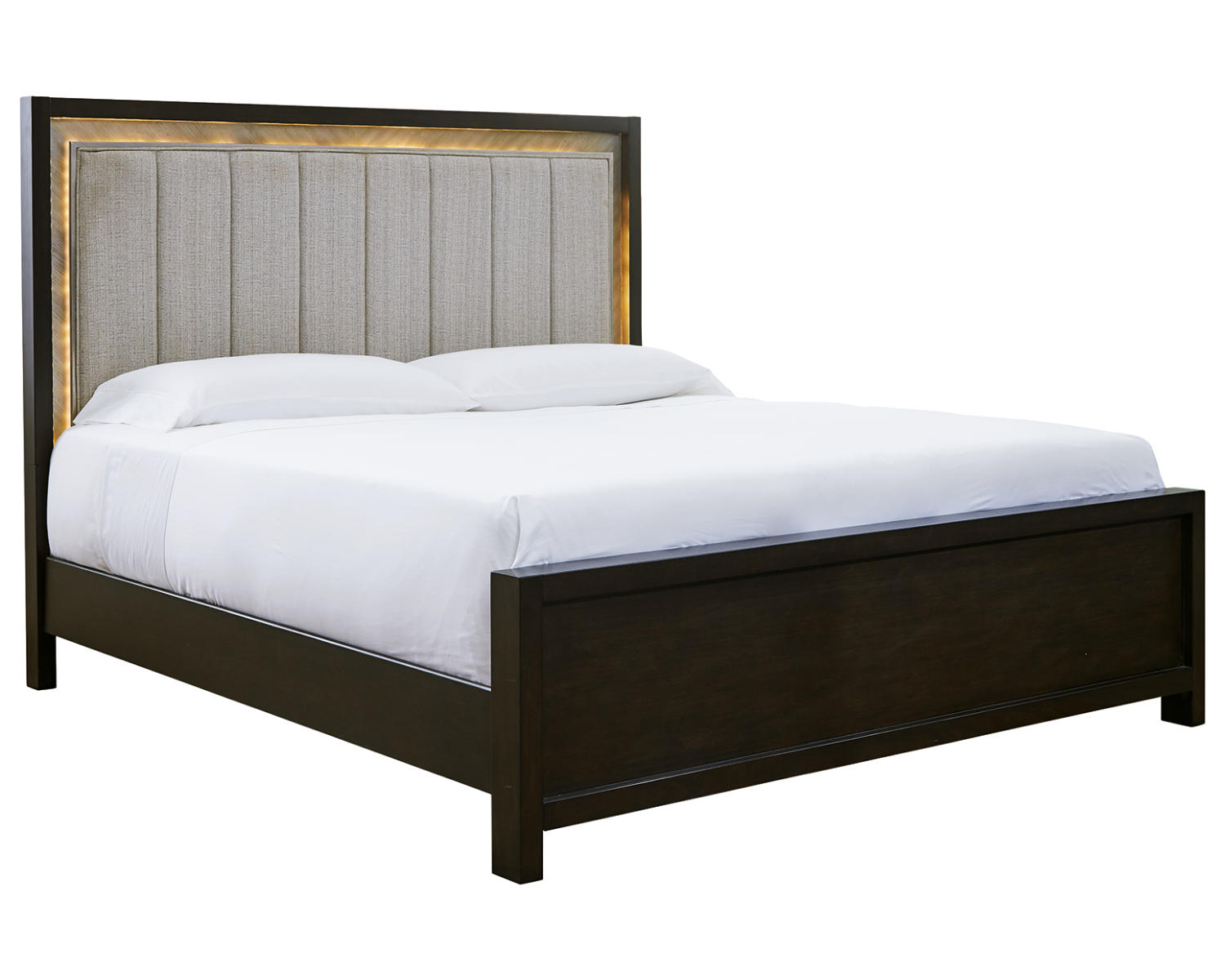 Maretto King Upholstered Panel Bed