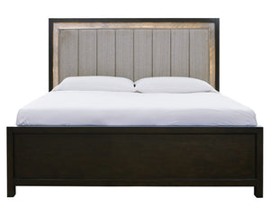 Maretto King Upholstered Panel Bed