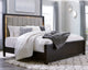 Cama tapizada Maretto California King con paneles