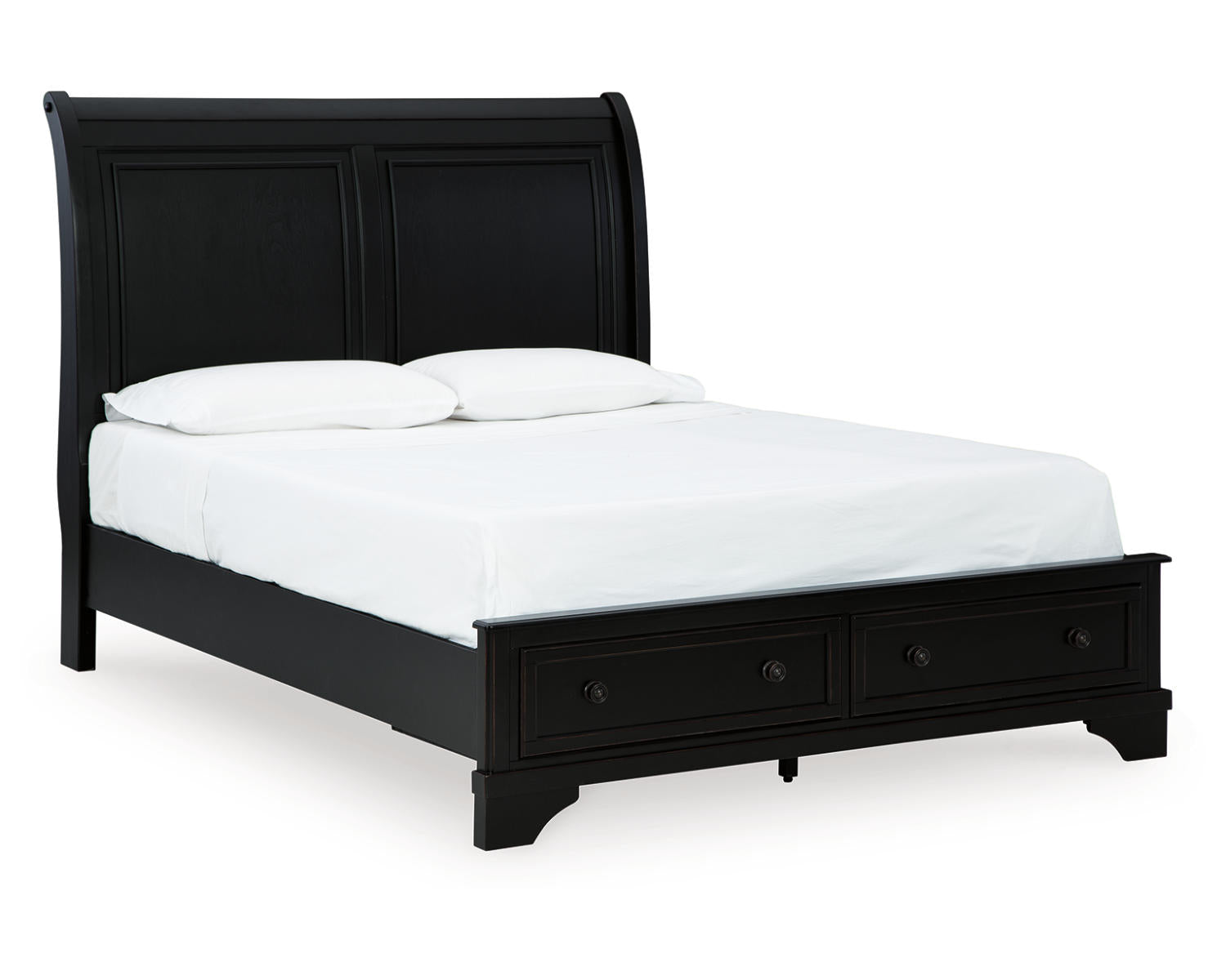 Chylanta Queen Sleigh Storage Bed