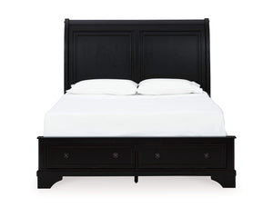 Chylanta Queen Sleigh Storage Bed