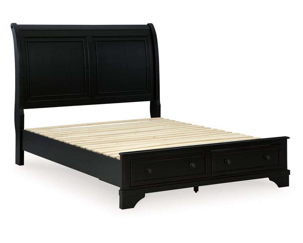 Chylanta Queen Sleigh Storage Bed