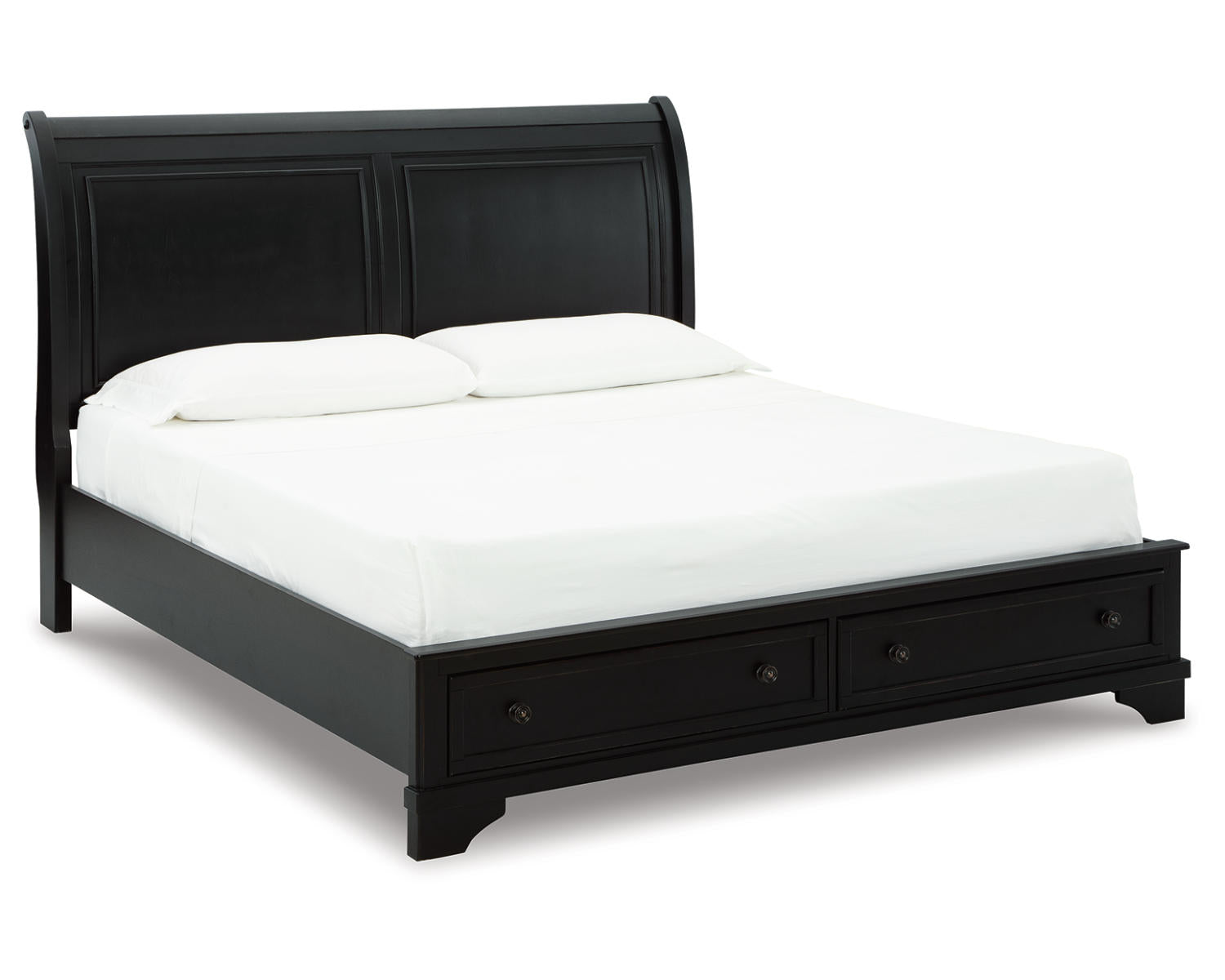 Chylanta King Sleigh Storage Bed