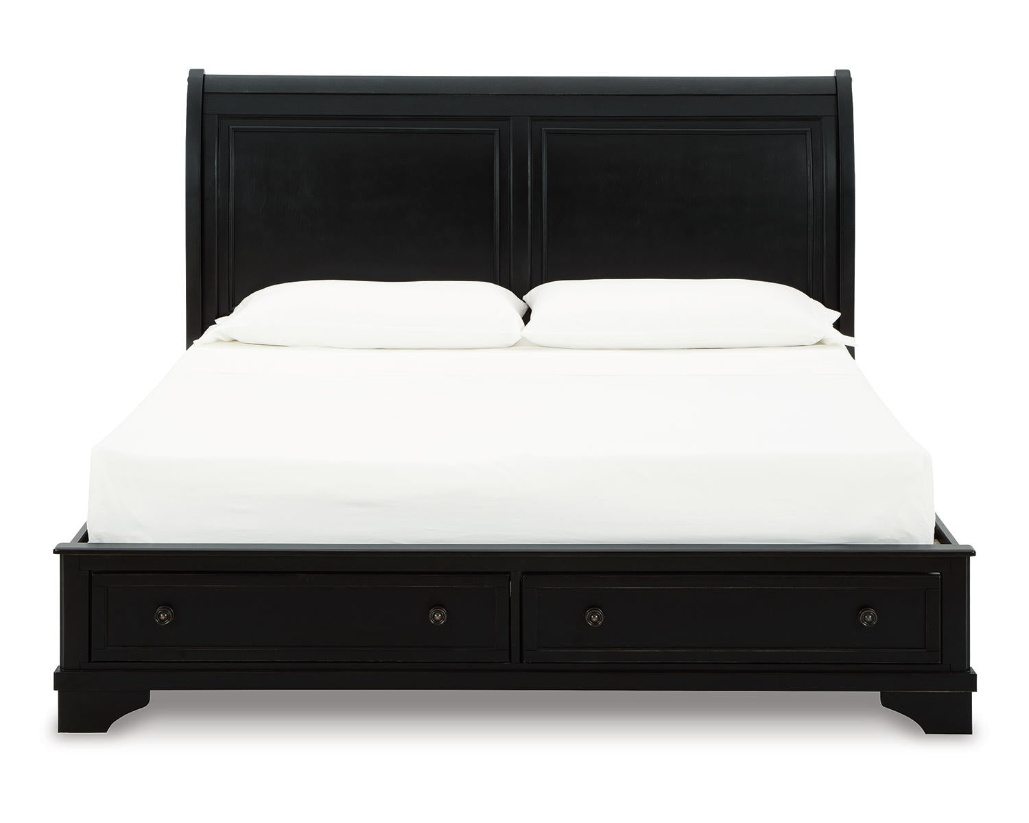 Chylanta King Sleigh Storage Bed