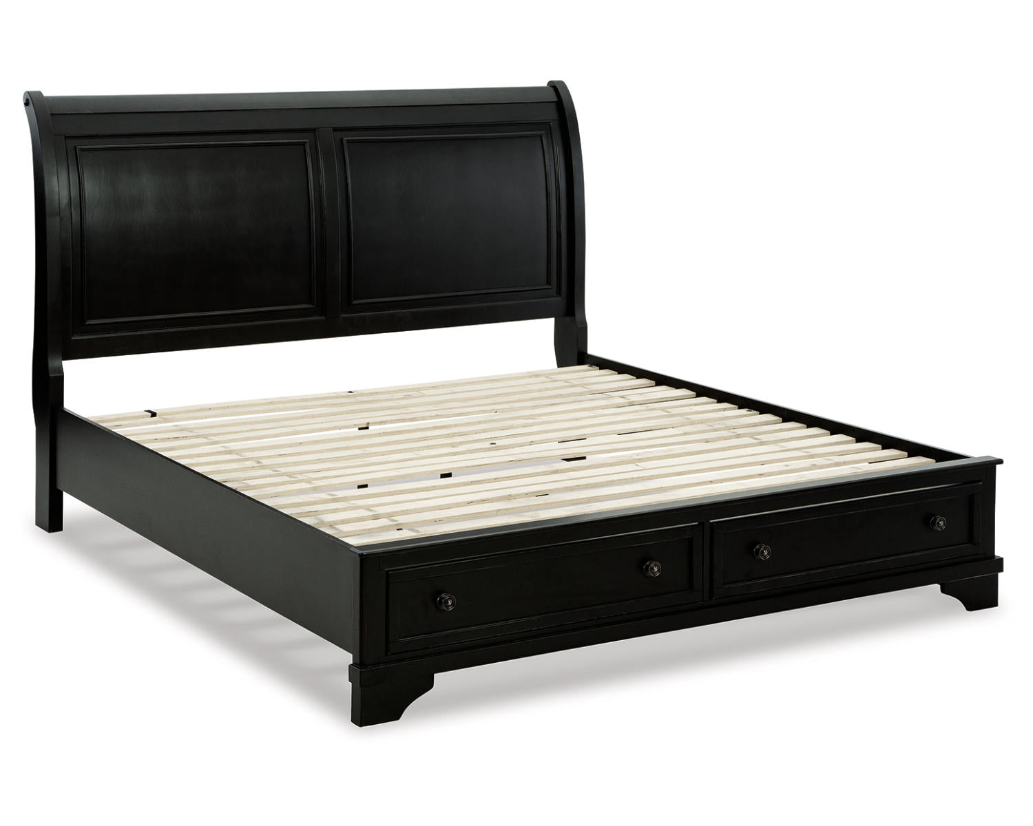 Chylanta King Sleigh Storage Bed