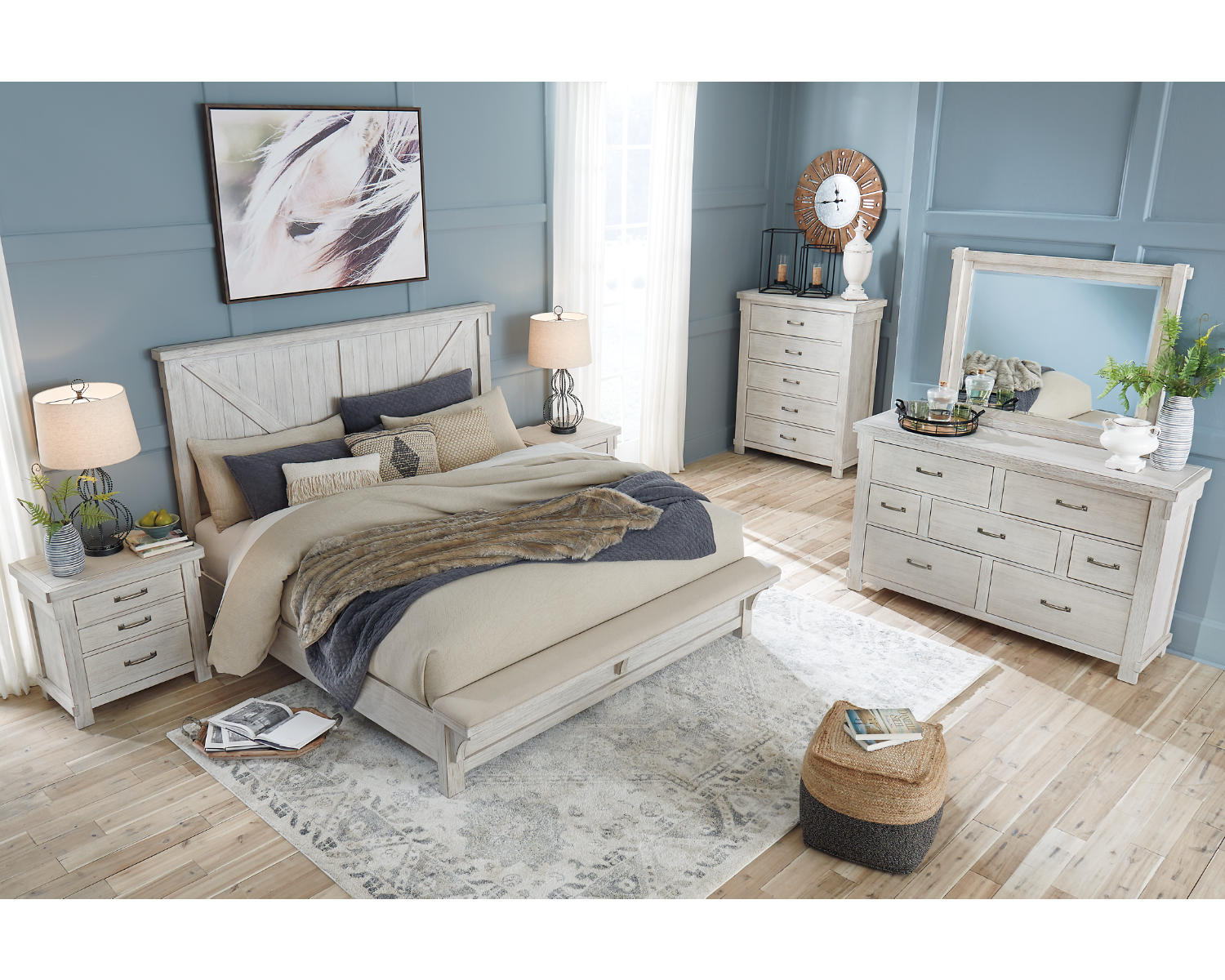 Brashland Queen Panel Bed