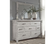 Brashland Dresser and Mirror